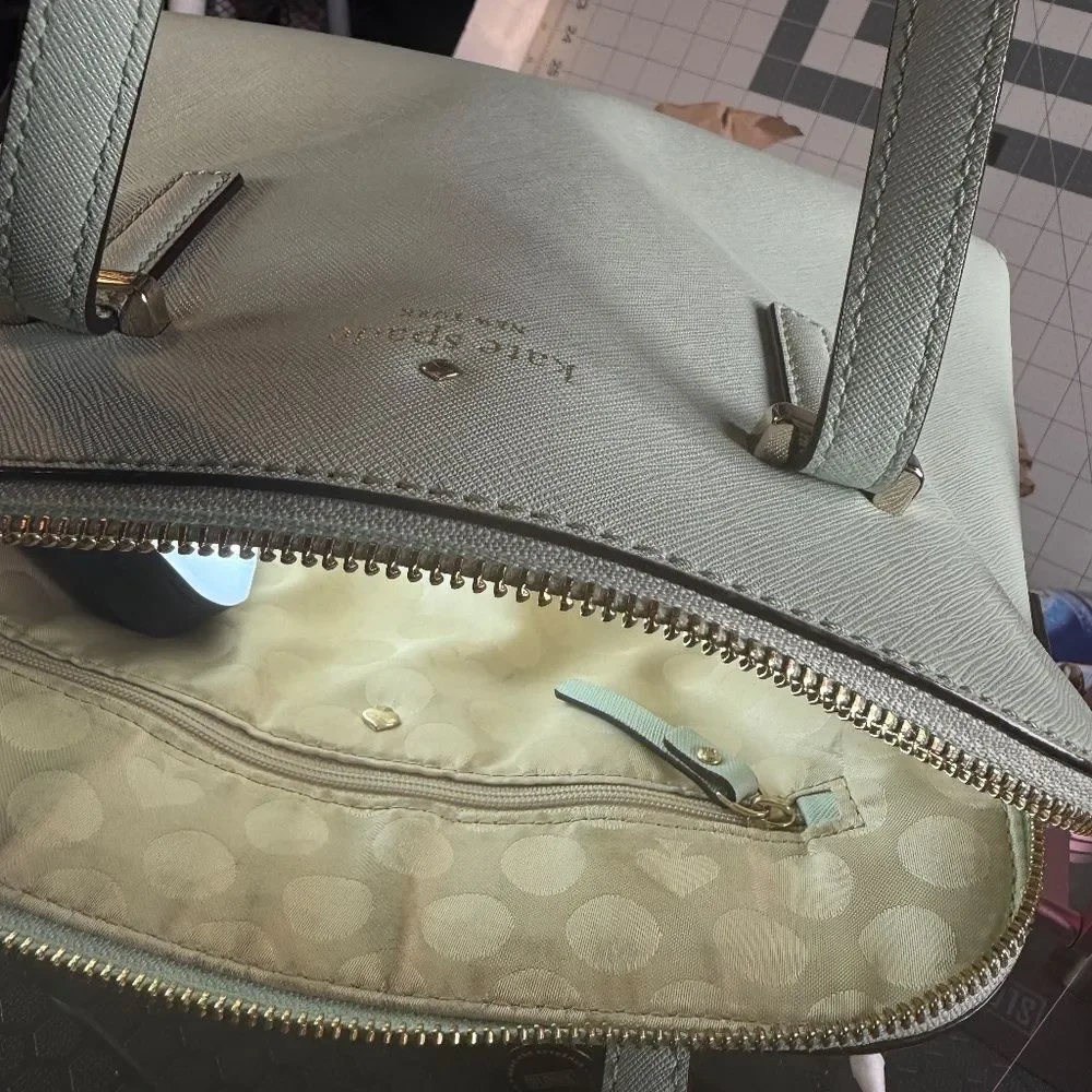 KATE SPADE ®  | CEDER STREET MAIZE | HANDBAG | PALE MINT | XLNT |